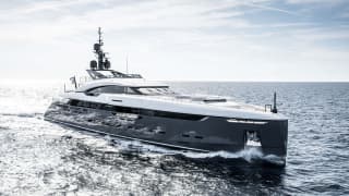 UTOPIA IV 207ft Rossinavi superyacht for sale - profile view