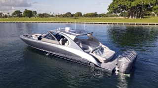 MYSTIC M5200 52ft Mystic luxury yacht for sale - profile view