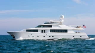 MONTRACHET 112ft Westport Yachts sold superyacht - profile view