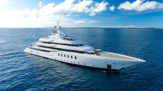 CC-SUMMER 312ft Lurssen luxury superyacht - profile view