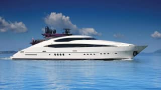 CLIFFORD II 150ft Palmer Johnson luxury motor yacht - profile view