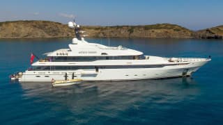 ASTRID CONROY 190ft Amels sold superyacht - profile view