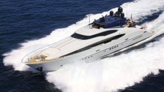 ONENESS 150ft Palmer Johnson completed superyacht - profile view