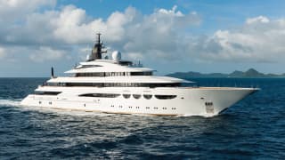 QUATTROELLE 289ft Lurssen completed superyacht - profile view