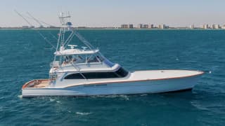 CYNTHIA 86ft Michael Rybovich & Sons sold superyacht - profile view
