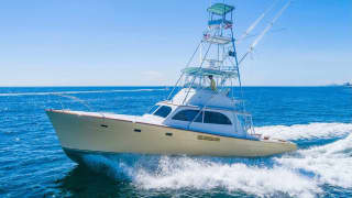 BIG WEDNESDAY 43ft Merritt Boat Works sold superyacht - profile view