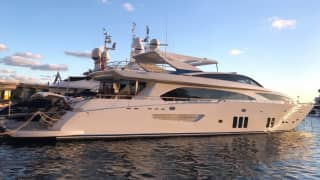 PARENTHESIS 121ft Couach sold superyacht - profile view