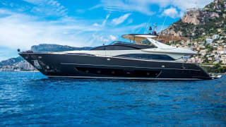 EVA SOFIA 93ft Riva sold superyacht - profile view