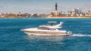 PATTI & ME 68ft Sunseeker luxury motor yacht - profile view