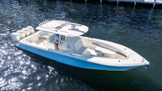 MYSTIC Sea Vee 39ft SeaVee Boats sold superyacht - profile view