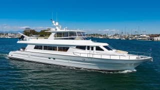 PHANTOM 92ft Tarrab sold superyacht - profile view