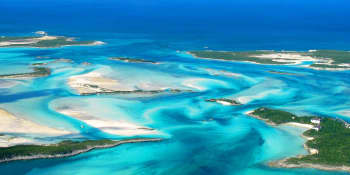 Island aerial view | Moran Yacht & Ship