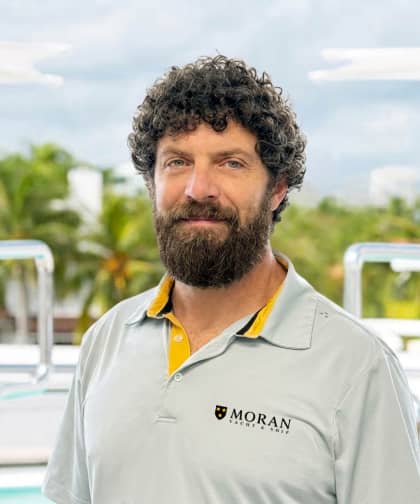 Greg Maduros, Operations Manager Moran Yacht & Ship