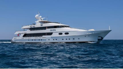 TOP FIVE 157ft Christensen sold superyacht - profile view