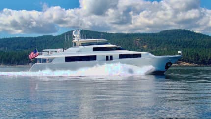 KALEEN Westport luxury yacht for charter | Moran Yacht & Ship
