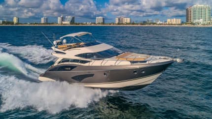 WRECKLESS 50ft Marquis sold superyacht - profile view