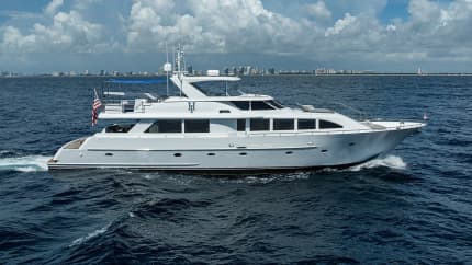 98ft WESTPORT - WESTBAY yacht HARD TIMES u2014 exterior