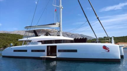 78ft Lagoon yacht ADRIATIC DRAGON — exterior