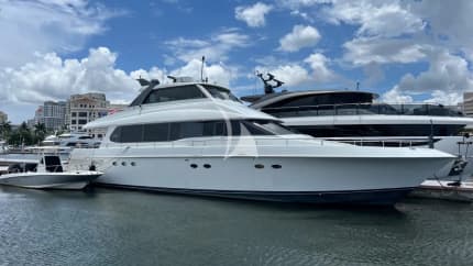 80ft Lazzara Yachts yacht AFFORDED LEISURE — exterior