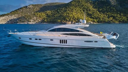 71ft Princess yacht ALLY — exterior