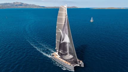 78ft Lagoon yacht ARKTOS — exterior