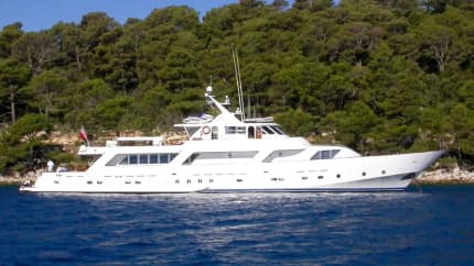 131ft CRN yacht AVA — exterior