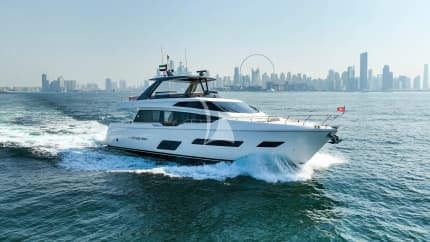 75ft Ferretti Yachts yacht BELLA III — exterior