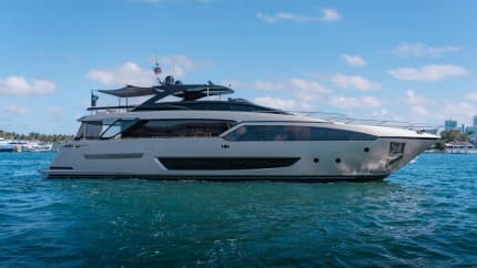 94ft Riva yacht BEYOND BEYOND — exterior