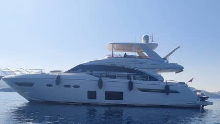 70ft PRINCESS YACHTS yacht DANI u2014 exterior