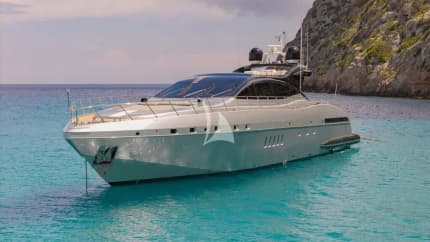 92ft Mangusta yacht DRIFT — exterior