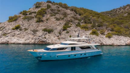 92ft Sanlorenzo yacht ELYSIUM — exterior