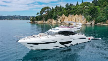 66ft Princess yacht FAR & AWAY — exterior