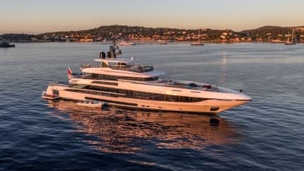 164ft MANGUSTA yacht FELICITu00c0 u2014 exterior
