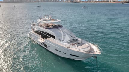 88ft Princess yacht FREEDOM — exterior