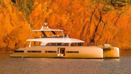 78ft Lagoon yacht FRENCH WEST — exterior