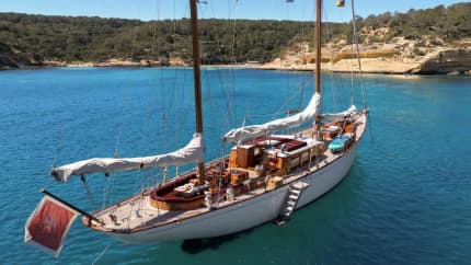 76ft Abeking & Rasmussen yacht GAEL I — exterior