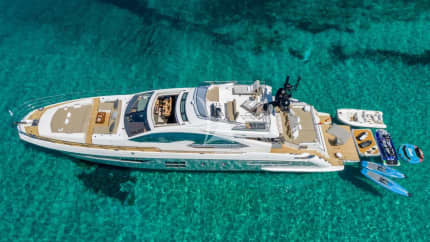 77ft Azimut yacht GRAN ABE II — exterior