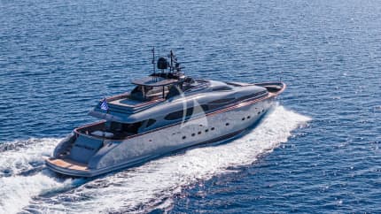 108ft Maiora yacht GREY WOLF — exterior