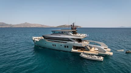112ft SANLORENZO YACHTS yacht JUST MARIE III u2014 exterior