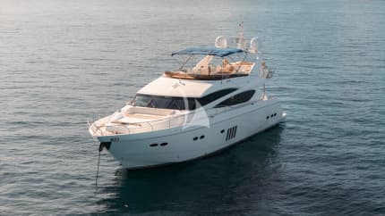 79ft Princess yacht KUMBA IV — exterior