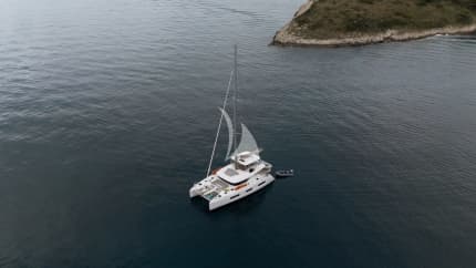 54ft Lagoon yacht LADY M — exterior