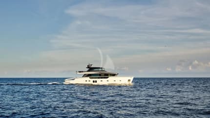 88ft Sanlorenzo yacht LUAR — exterior