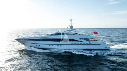 121ft Heesen Yachts yacht LUMIR — exterior
