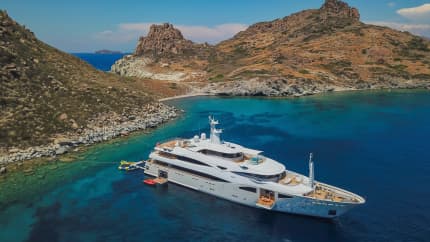 178ft CRN yacht MARAYA — exterior
