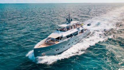 114ft Tansu yacht ONLY NOW — exterior