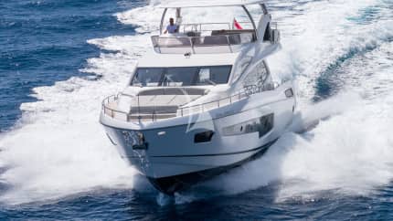 70ft Sunseeker yacht OPAL ADRIATIC — exterior