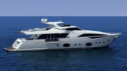 100ft FERRETTI CUSTOM LINE yacht OXYGEN u2014 exterior