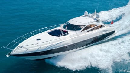 69ft Sunseeker yacht REHAB — exterior