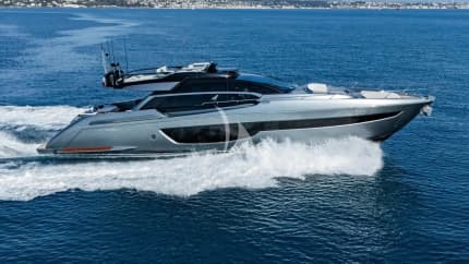 76ft Riva yacht SAMIRA — exterior