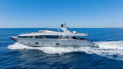 118ft Maiora yacht SANDS — exterior